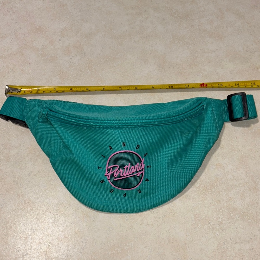 Vintage Teal Portland Fanny Pack